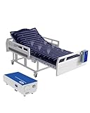 VOCIC Alternating Air Pressure Mattress with Micro-ventilation Holes, Bed Sore Pads, Electric Quiet Pump System, Sleep Mode, Air Mattress for Hospital Bed-S12VA
