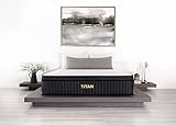 Brooklyn Bedding Titan 13" Hybrid Luxe Mattress for Plus Size Sleepers, Queen