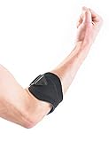 Neo-G Tennis/Golf Clasp - Support For Epicondylitis, Tennis Golfers Elbow, Sprains, Strain Injuries, Tendonitis - Forearm Adjustable Compression Strap - Class 1 Medical Device - One Size - Black