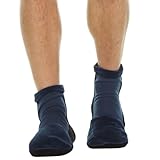 FOMI Hot Cold Therapy Gel Ice Socks | 2 Socks – Blue, Large | Cooling Wrap for Swollen Sore Feet, Toes, Heel, Arch Pain, Plantar Fasciitis, Heel Spurs, Gout, Chemotherapy, Arthritis | 10-13 Shoe Size