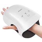 CINCOM Hand Massager - Cordless Hand Massager with Heat and Compression for Arthritis and Carpal Tunnel(FSA or HSA Eligible) (White)