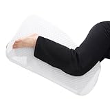 HOMBYS Memory Foam Knee Pillow for Side Sleepers, Leg Pillow for Knee, Separates The Knees for Body Alignment-Between Leg Pillow for Lower Back Pain Relief and Pregnancy Support -18"x30" (3 INCHES)