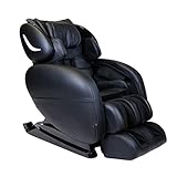 Infinity Smart Chair X3 3D/4D Massage Chair with S-Track Reclining, Spinal Decompression Stretch, Bluetooth Audio Compatibility, Lumbar Heat, Chromotherapy, and Reflexology Foot Rollers, (Black)
