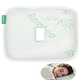 ibigbean Ear Pillow - Memory Foam Piercing Pillow with Hole for Ear Pain Relief | Ear Piercing Protection - Ear Hole Pillow for More Comfortable Side Sleeping¡­