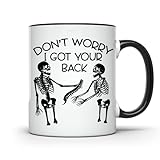 I've Got Your Back Mug - Funny Pun Mug for Chiropractors - I've Got Your Back Cup - Gifts for Coworkers, Friends, Doctors - 11 Ounce Coffee Mug -KOSOQ2