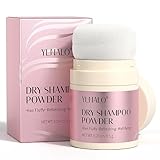 YLNALO Dry Shampoo Powder, Mattifying Root Fuller Looking Refreshing Hair, Vegan, Non-aerosol, No White Cast, Travel Size Dry Shampoo Suitable for Women and Men, 0.29 Oz