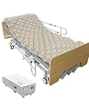 VOCIC Medical Grade Alternating Air Pressure Mattress with Electric Quiet Pump System and Built-in Fuse - Prevent Bed Sores and Pressure Ulcers - Air Mattress for Hospital Bed and Home Use