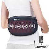 COMFIER Heating Pad for Back Pain, Vibration Lower Back Massager with Heat, Fast Heat Pad with Auto Shut Off Heated Waist Belt, Abdominal, Cramps Arthritic Pain Relief, Gifts for Mom, FSA/HSA Eligible