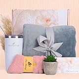 Feel Better Basket, Get Well Soon Gifts for Women Care Package for Sick Friends After Surgery, Thinking of you Self Care Sympathy Gifts Box with Blanket Coffee Tumbler for Women Friends