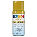 Icy Hot Max Strength Pain Relief Spray With Lidocaine Plus Menthol, 4 Ounces