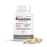 Penetrex Joint, Muscle & Nerve Support Supplement – Comfort in 5 Days with Advanced Boswellia Serrata Extract, Vitamin C, B, D & Magnesium Glycinate - 60 Fast-Acting Neuropathy Supplement Capsules