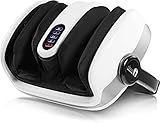 Cloud Massage Shiatsu Foot Massager with Heat - Feet Massager for Relaxation, Plantar Fasciitis Relief, Neuropathy, Circulation, and Heat Therapy - FSA/HSA Eligible (White - No Remote)