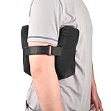 Rotator Cuff Pillow for Shoulder Pain Relief - Post Shoulder Surgery Pillow, Shoulder Pillow for Shoulder Pain Side Sleeper, Shoulder Pain Relief Pillow, Arm Support Pillow After Surgery, Black