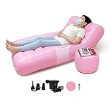 BBL Chair After Surgery for Butt with Hole Inflatable Sofa BBL Sleeping Pillow Post Surgery Supplies BBL Bed Mattress Inflatable Couch with Ottoman BBL Recovery Kit