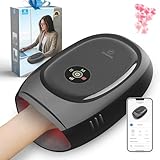 COMFIER Hand Massager with Heat and Compression, Rechargeable Hand Massager for Arthritis and Carpal Tunnel with APP Control, Birthday Gifts for Women Men