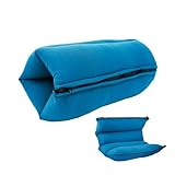 Yogibo ZippaRoll Multiple Purpose Roll up Pillow- Use as a Pillow, Seat Cushion or as Lumbar Back Support - Perfect for Neck, Back or Knees (Turquoise)