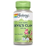 Solaray Devils Claw Root 525mg | Non-GMO, Vegan & Lab Verified | 100 VegCaps