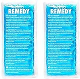 2 Pack Gel Ice Packs for Injuries, Reusable Gel Ice Pack for Hot Cold Compress, Soothing Soft Ice Packs for Injuries Reusable Gel, Alternative for Hot Water Bottles, Injury Ice Pack (2 Pack, Regular)