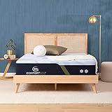 Serta - iComfortECO F10 Medium 12" Twin Smooth Top Memory Foam Mattress, Cooling, Pressure Relief, Utilizing Recycled and Plant-based Material, 100 Night Trial, CertiPUR-US Certified