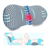 kasney Lumbar Support Pillow, Memory Foam Back Support Pillow for Office Chair, Car Seat, Gaming Chair, Recliner and Bed, Neo Cushion for Low Back Pain Relief (Mesh, Gray)