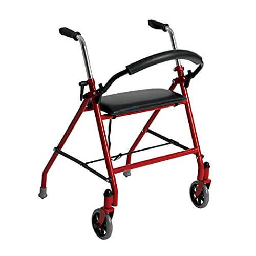 Drive Medical – Two-Wheeled Walker with Seat