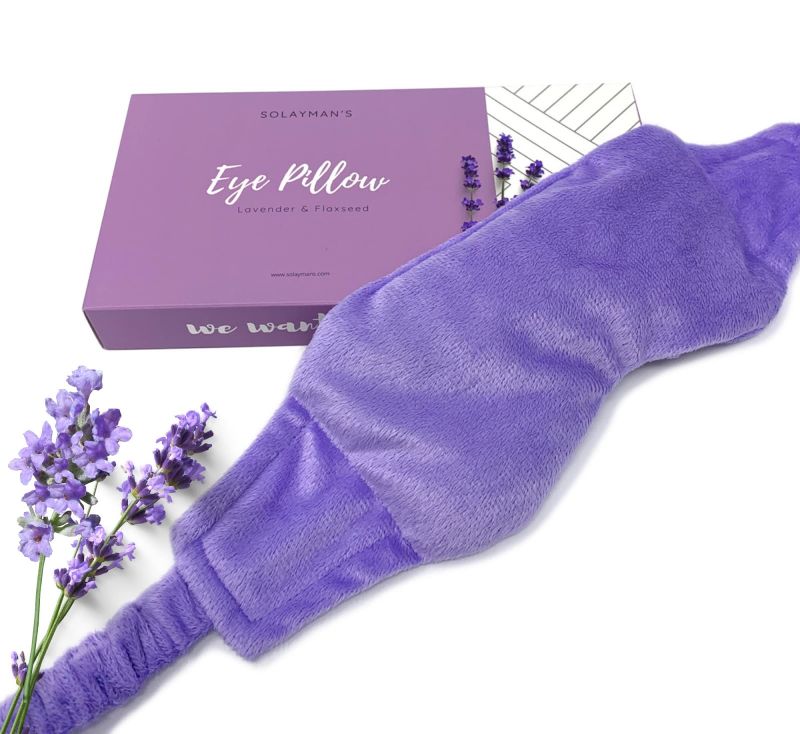 Solayman’s Weighted Lavender Eye Mask