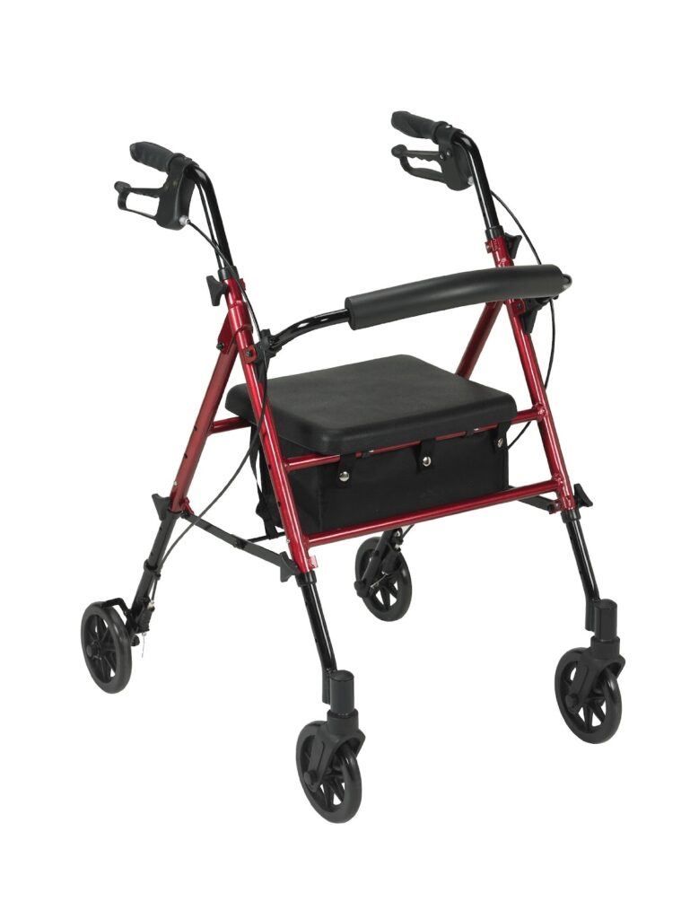 Drive Medical Rollator Walker with Seat