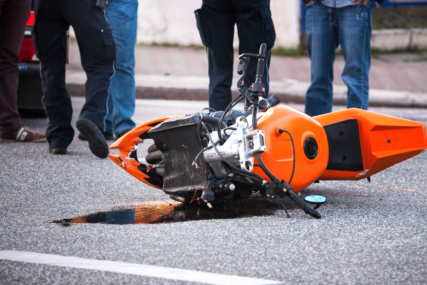 Handling a Motorcycle Accident in SF