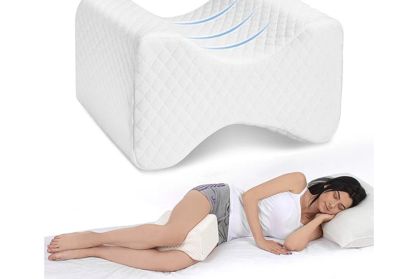 Comfy Curve Instant Back Relief Back Support Pillow Orthopedic