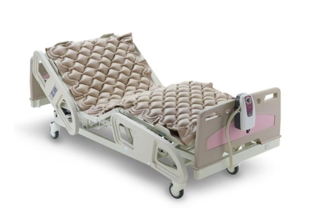 A Selection of Medical Air Mattresses With a Pump