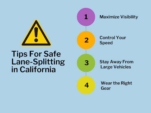 Tips For Safe Lane-Splitting in California
