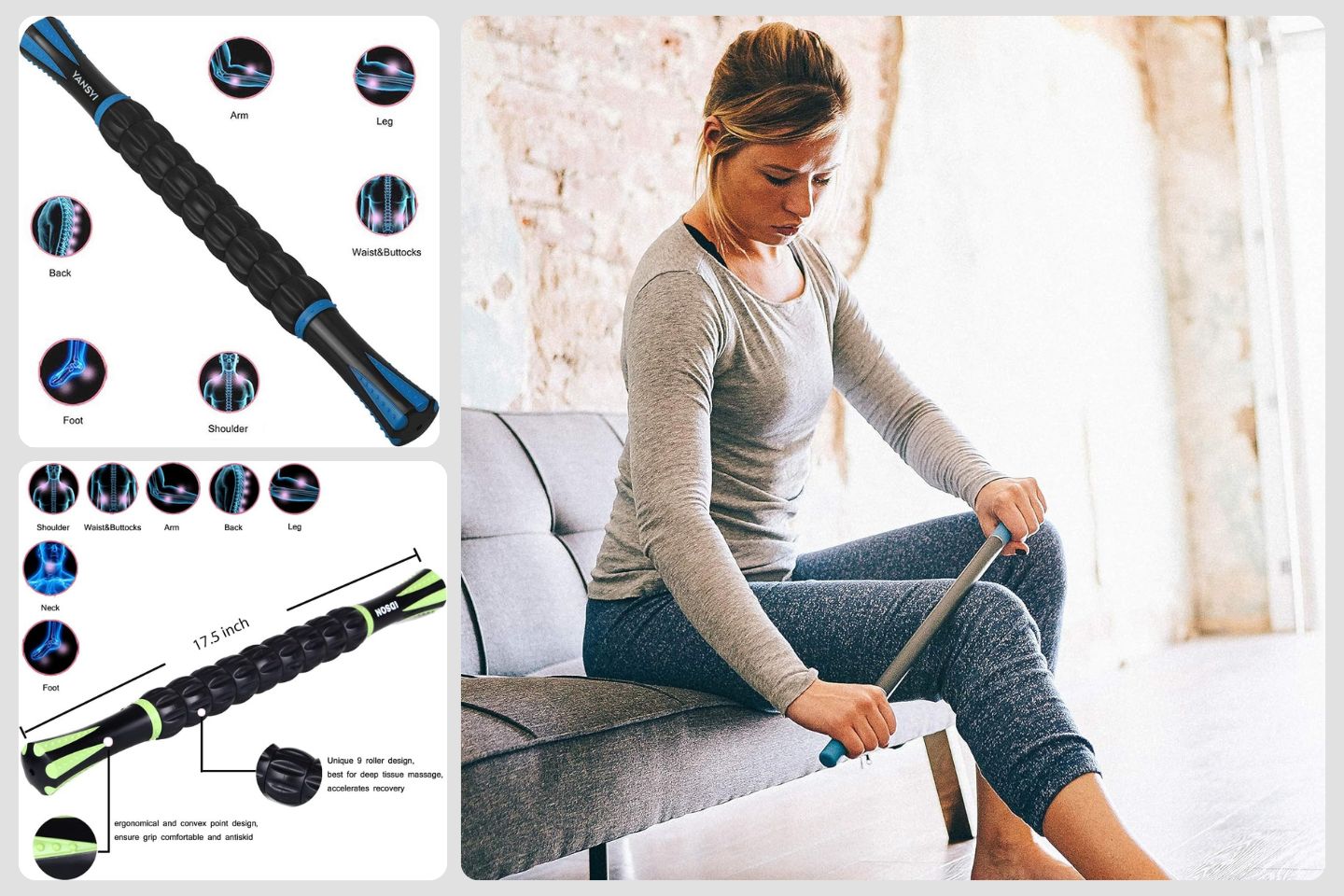 Best Muscle Roller Sticks: Top Picks for Recovery & Relief 2024