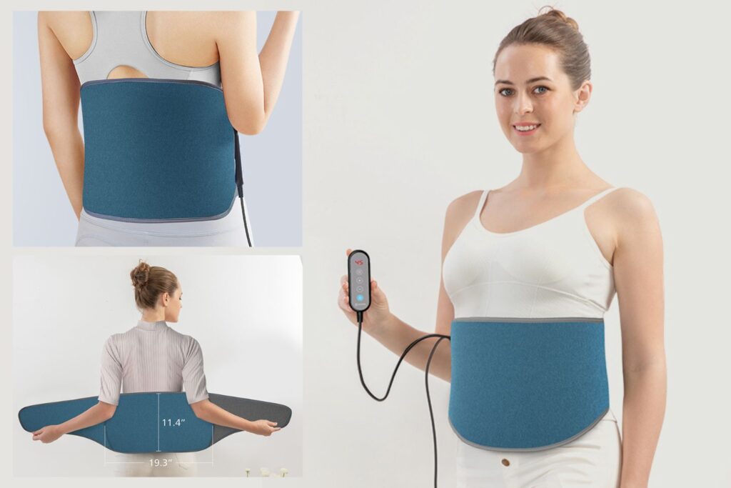 Proper Steps to Use a Wearable Heating Pad