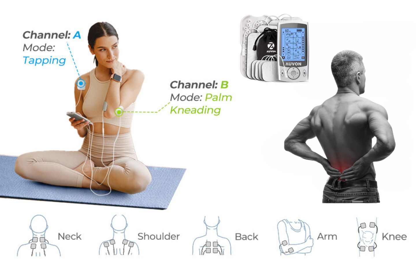 AUVON Dual Channel TENS Unit Review: Should You Consider?